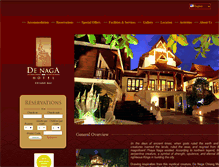 Tablet Screenshot of denagahotel.com